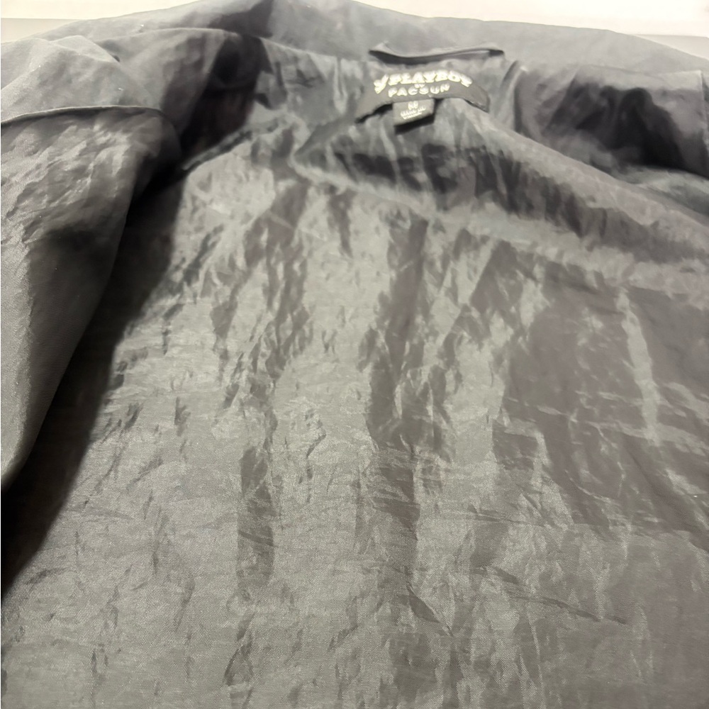 PLAYBOY by PACSUN Black Lightweight Coach Jacket - Picture 5 of 5